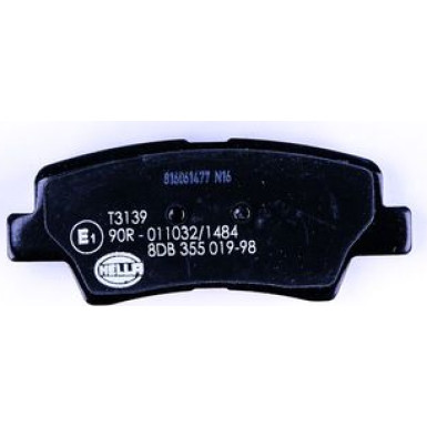 Hella Pagid | Bremsbelagsatz, Scheibenbremse | 8DB 355 019-981
