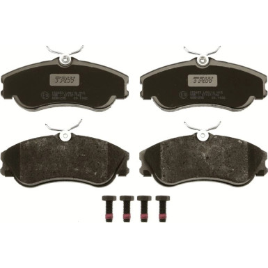 TRW Bremsbelagsatz, Scheibenbremse COTEC GDB1295