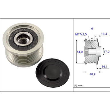 535 0112 10 Generatorfreilauf