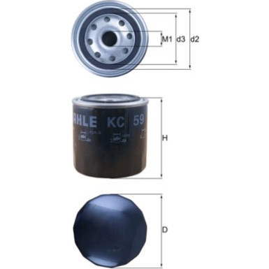 KC 59 Kraftstofffilter