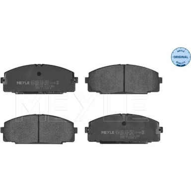 Meyle Bremsbelagsatz, Scheibenbremse MEYLE-ORIGINAL: True to OE 025 214 6815