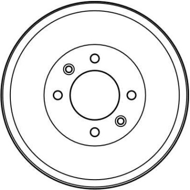 TRW | Bremstrommel | DB4096