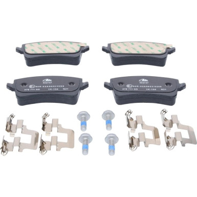 ATE | Bremsensatz, Scheibenbremse | 24.0112-0178.1 + 13.0460-2747.2