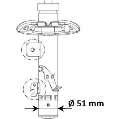 3348012 Stoßdämpfer Excel-G