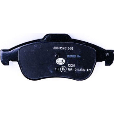 Hella | Bremsbelagsatz, Scheibenbremse | 8DB 355 015-521