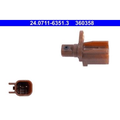 ATE | Sensor, Raddrehzahl | 24.0711-6351.3