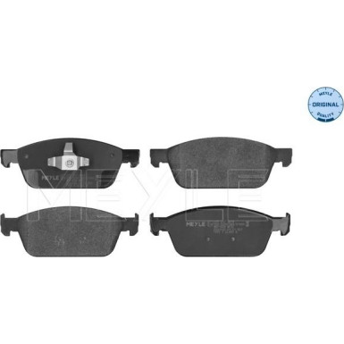 Meyle Bremsbelagsatz, Scheibenbremse MEYLE-ORIGINAL: True to OE 025 257 3618