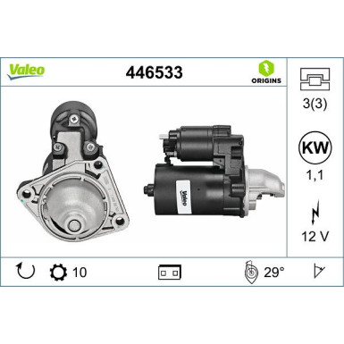 Valeo | Starter | 446533