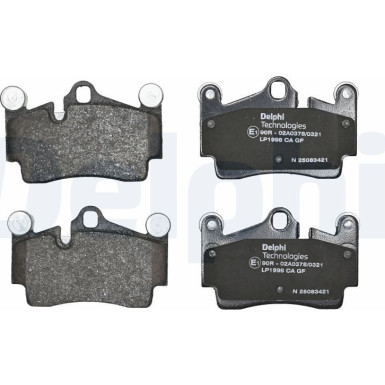 LP1998 Bremsbelagsatz, Scheibenbremse