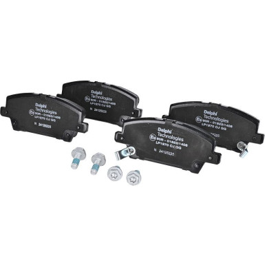 LP1970 Bremsbelagsatz, Scheibenbremse