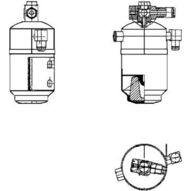 AD 109 000S Trockner, Klimaanlage BEHR AD 109 000S Trockner, Klimaanlage BEHR