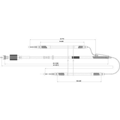 11.5845 Seilzug, Feststellbremse