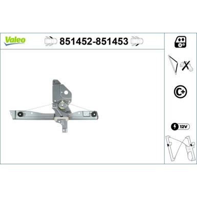 Valeo | Fensterheber | 851452