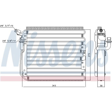 940551 Kondensator, Klimaanlage