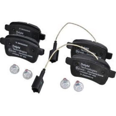 Delphi Bremsbelagsatz, Scheibenbremse LP2222