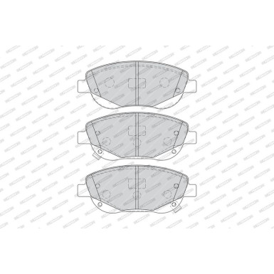 Ferodo Bremsbelagsatz, Scheibenbremse PREMIER ECO FRICTION FDB4276