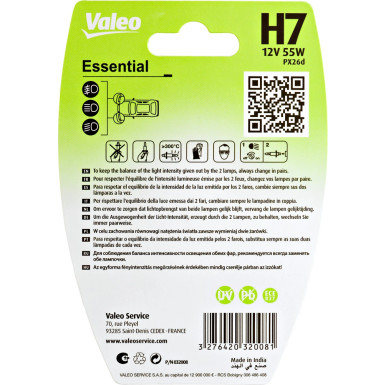 032008 Glühlampe, Tagfahrleuchte ESSENTIAL 032008 Glühlampe, Tagfahrleuchte ESSENTIAL