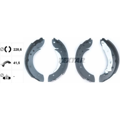 91053900 Bremsbackensatz