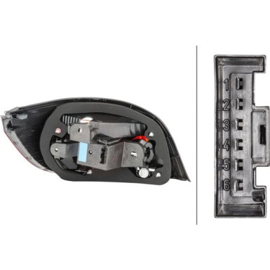 Hella | Heckleuchte | 2VP 008 679-121