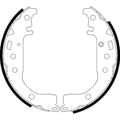 Hella | Bremsbackensatz | 8DB 355 001-771