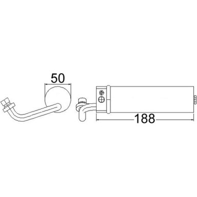 Mahle | Trockner, Klimaanlage | AD 68 000S
