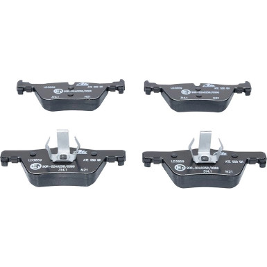 Bremsbelagsatz, Scheibenbremse ATE Ceramic 13.0470-3859.2