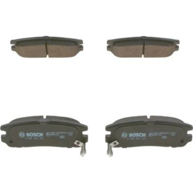 BOSCH | Bremsbelagsatz, Scheibenbremse | 0 986 424 367