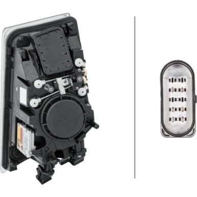 Hella 2 x HELLA Hauptscheinwerfer 1EL 010 478-261