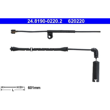 24.8190-0220.2 Warnkontakt, Bremsbelagverschleiß