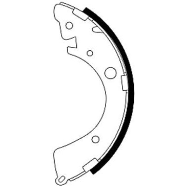 91039601 Bremsbackensatz