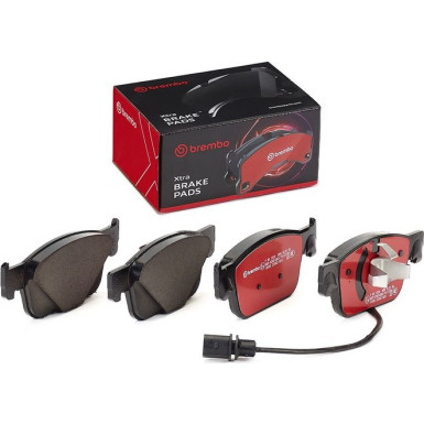 Brembo Bremsbelagsatz, Scheibenbremse XTRA LINE P 85 153X