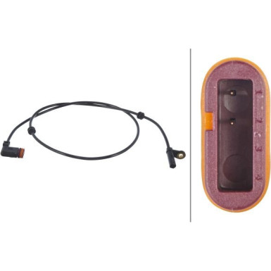 Hella | Sensor, Raddrehzahl | 6PU 010 039-891