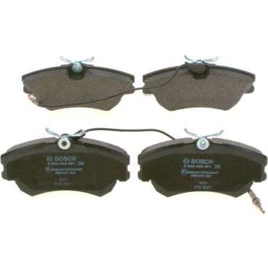 0 986 424 451 Bremsbelagsatz, Scheibenbremse