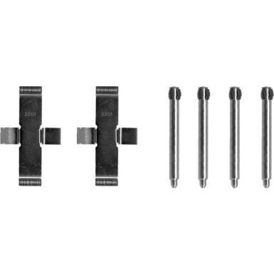 1 987 474 101 Zubehörsatz, Scheibenbremsbelag