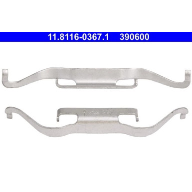 ATE | Feder, Bremssattel | 11.8116-0367.1