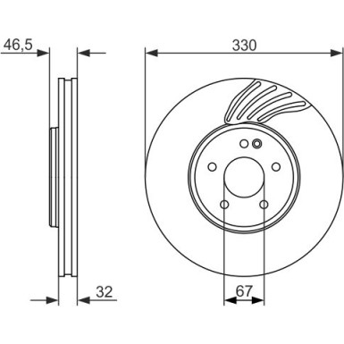 0 986 479 719 Bremsscheibe
