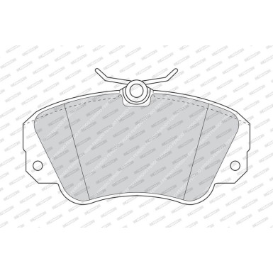 FDB686 Bremsbelagsatz, Scheibenbremse PREMIER ECO FRICTION