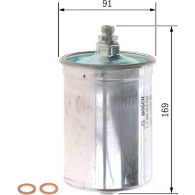 0 986 AF8 093 Kraftstofffilter
