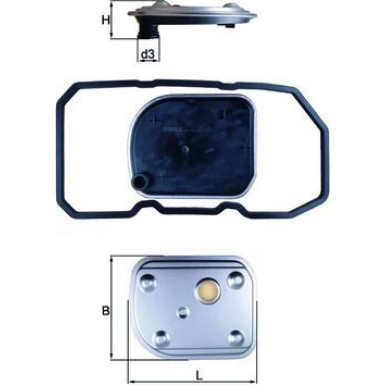 HX 158D Hydraulikfilter, Automatikgetriebe HX 158D Hydraulikfilter, Automatikgetriebe