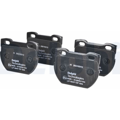 LP1847 Bremsbelagsatz, Scheibenfeststellbremse LP1847 Bremsbelagsatz, Scheibenfeststellbremse