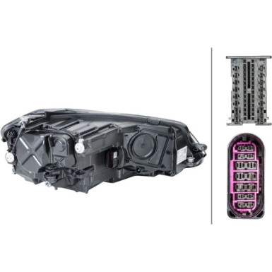 Hella | Hauptscheinwerfer | 1LX 013 924-711