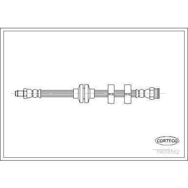 Corteco | Bremsschlauch | 19018562