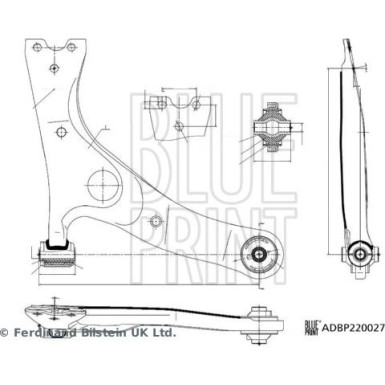Blue Print | Lenker, Radaufhängung | ADBP860200