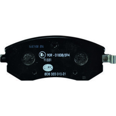 Hella | Bremsbelagsatz, Scheibenbremse | 8DB 355 010-211