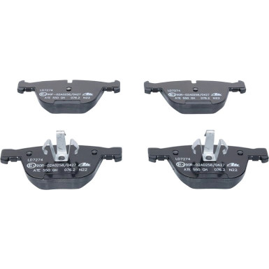 Bremsbelagsatz, Scheibenbremse ATE Ceramic 13.0470-7274.2