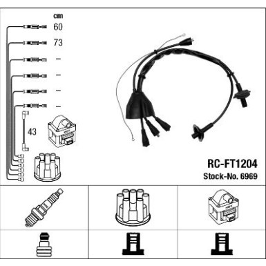 6969 Zündleitungssatz