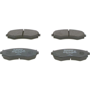 0 986 461 139 Bremsbelagsatz, Scheibenbremse