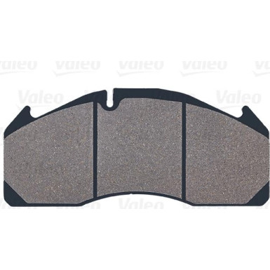 Valeo | Bremsbelagsatz, Scheibenbremse | 882221