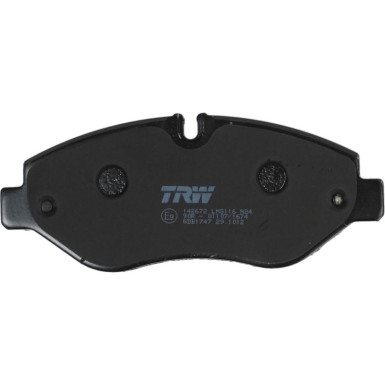 TRW | Bremsbelagsatz, Scheibenbremse | GDB1747