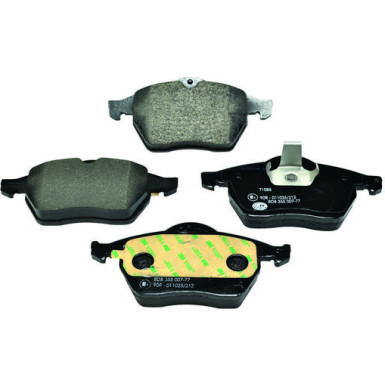 Hella | Bremsbelagsatz, Scheibenbremse | 8DB 355 007-771